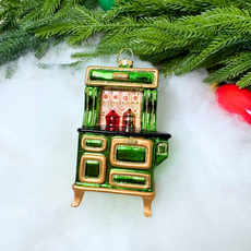 Cody Foster Cozy Cottage Cook Stove Ornament