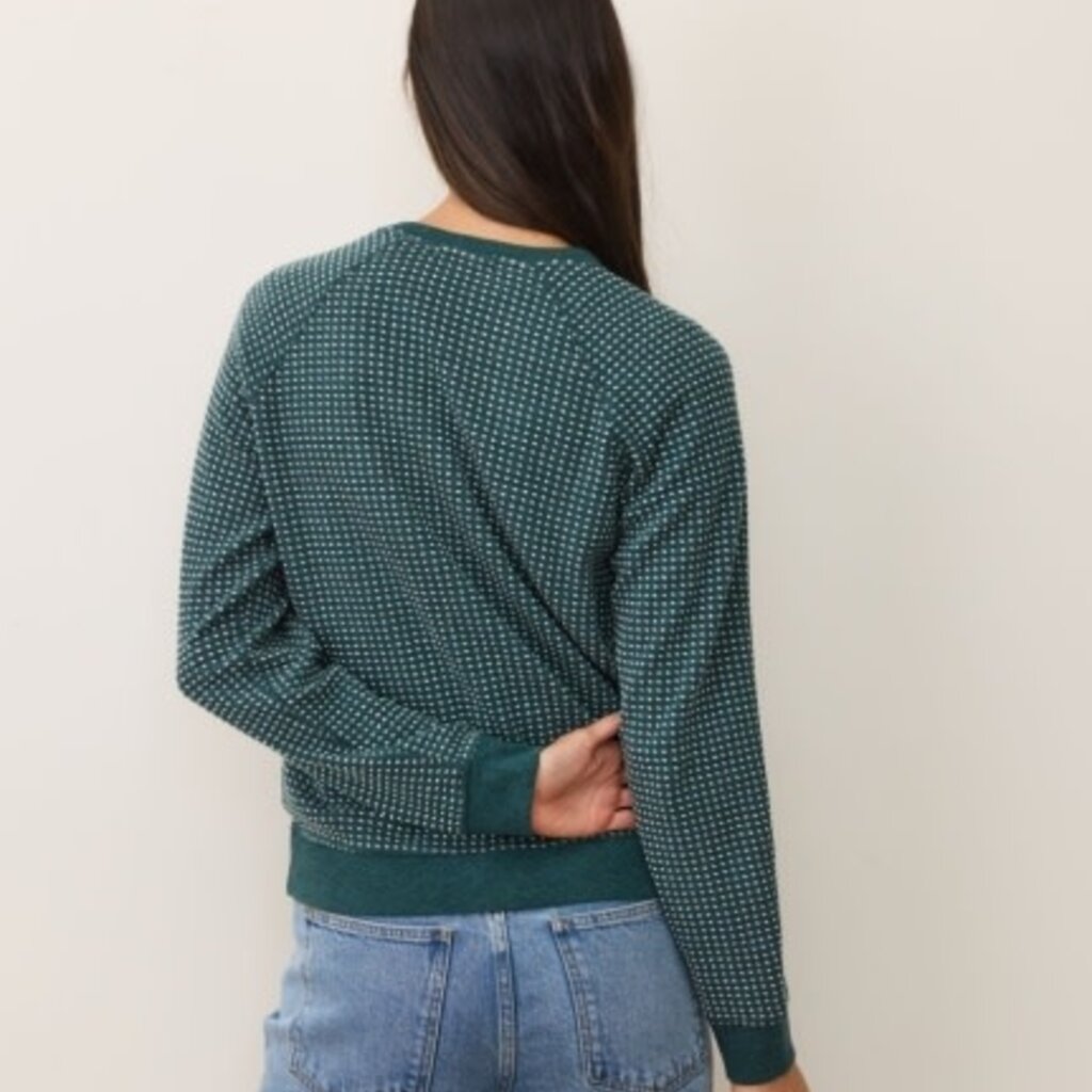 Marine Layer Daisy Textured Raglan