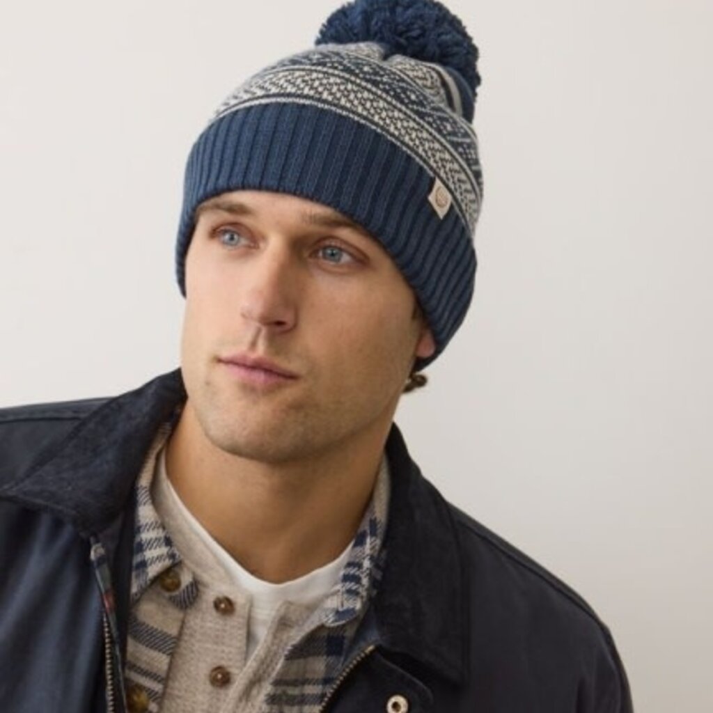 Marine Layer Fair Isle Pom Beanie