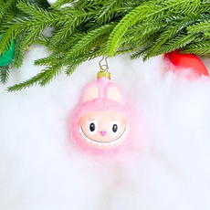 Cody Foster Labubu Fuzzy Monster Face Ornament