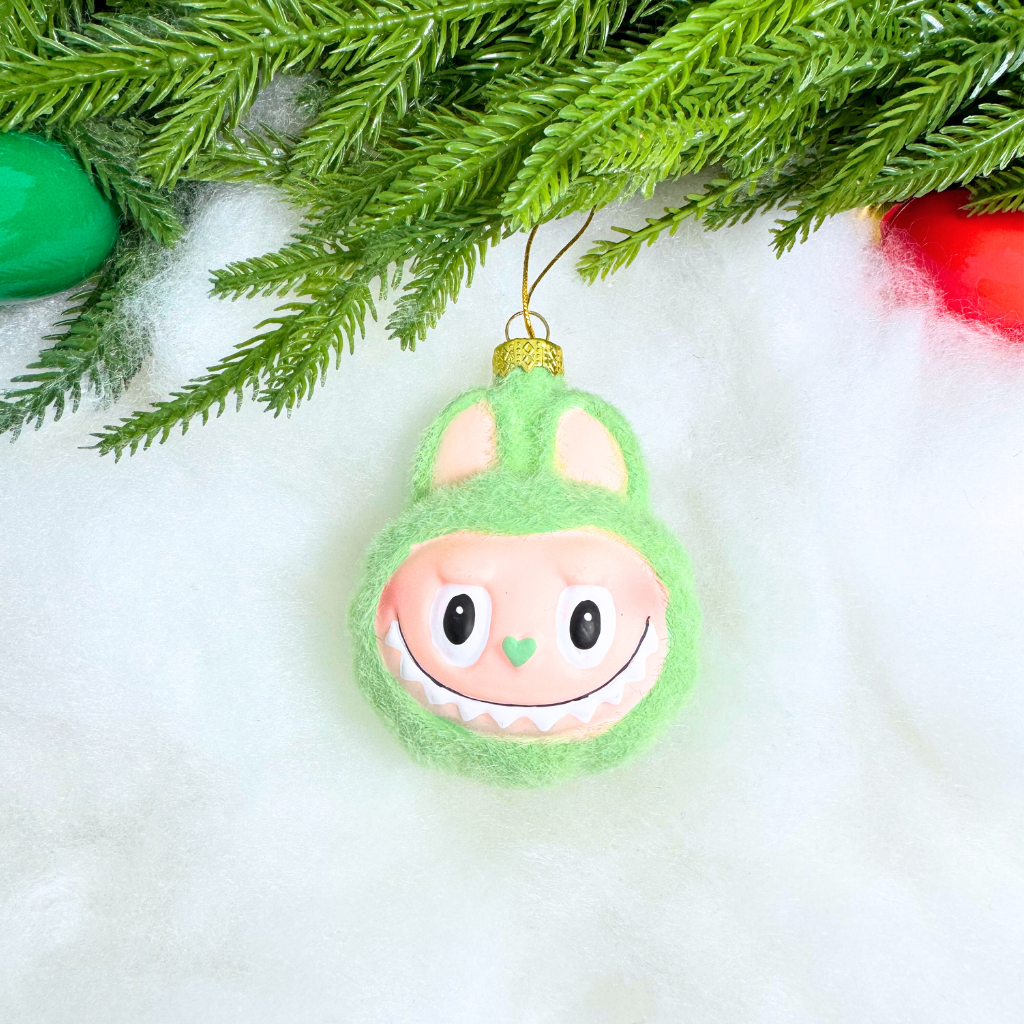 Cody Foster Labubu Fuzzy Monster Face Ornament