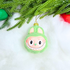 Cody Foster Labubu Fuzzy Monster Face Ornament