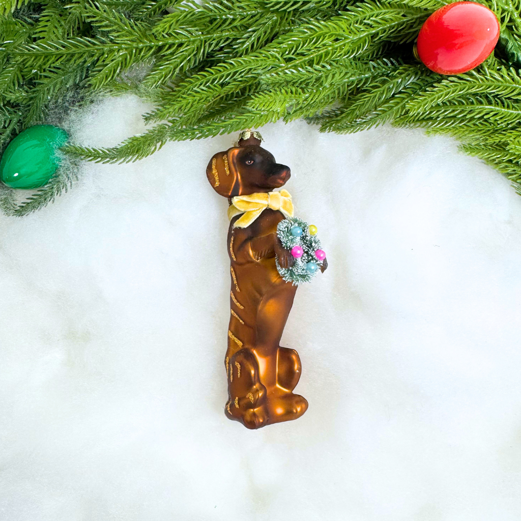Cody Foster Festive Doxy Ornament