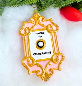 Cody Foster Champagne Button Ornament