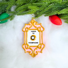 Cody Foster Champagne Button Ornament