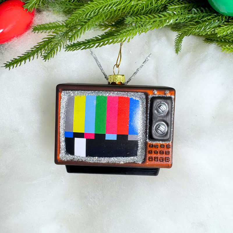 Cody Foster Vintage Television Ornament