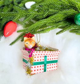 Cody Foster Christmas Kitty Ornament