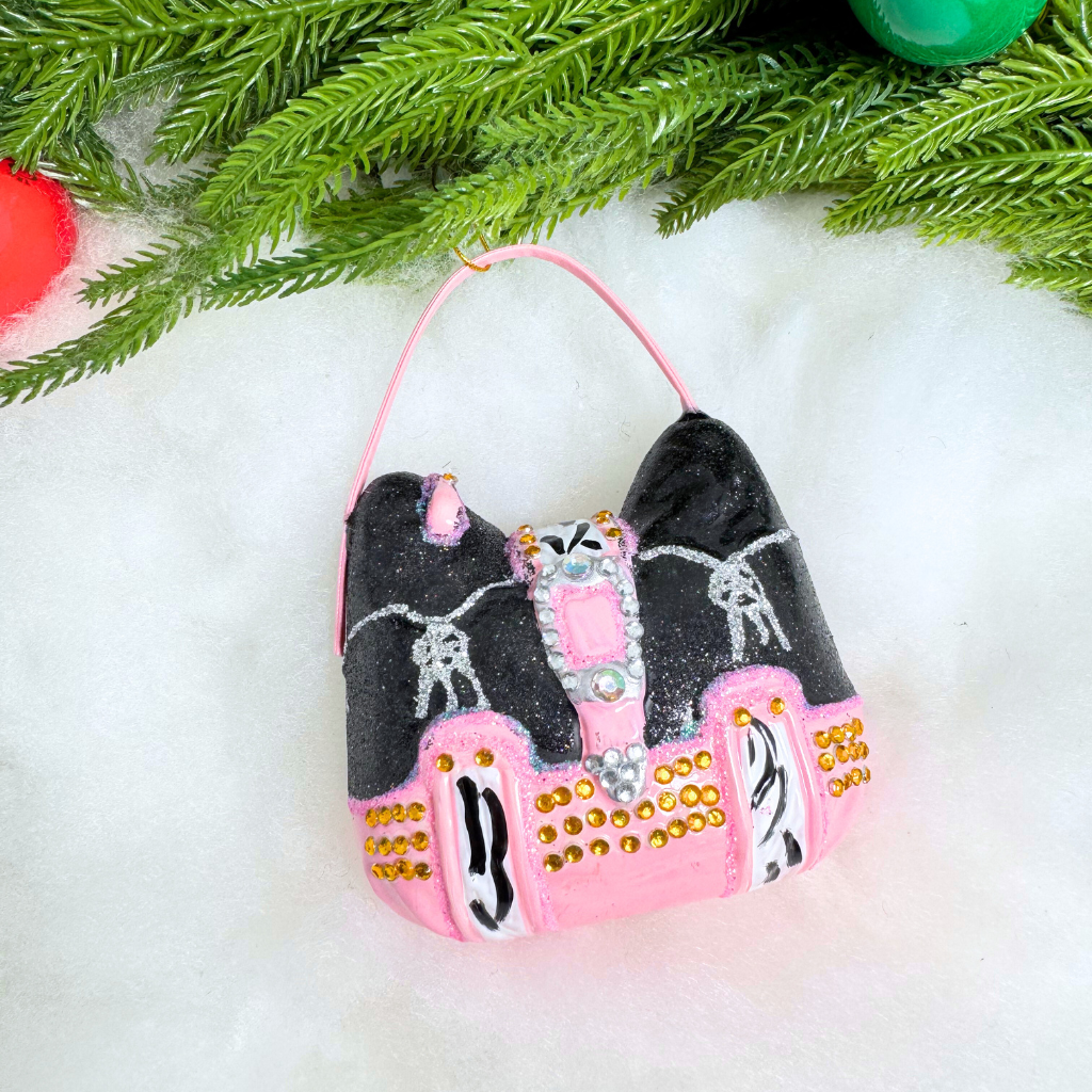 Cody Foster Bedazzled Purse Ornament