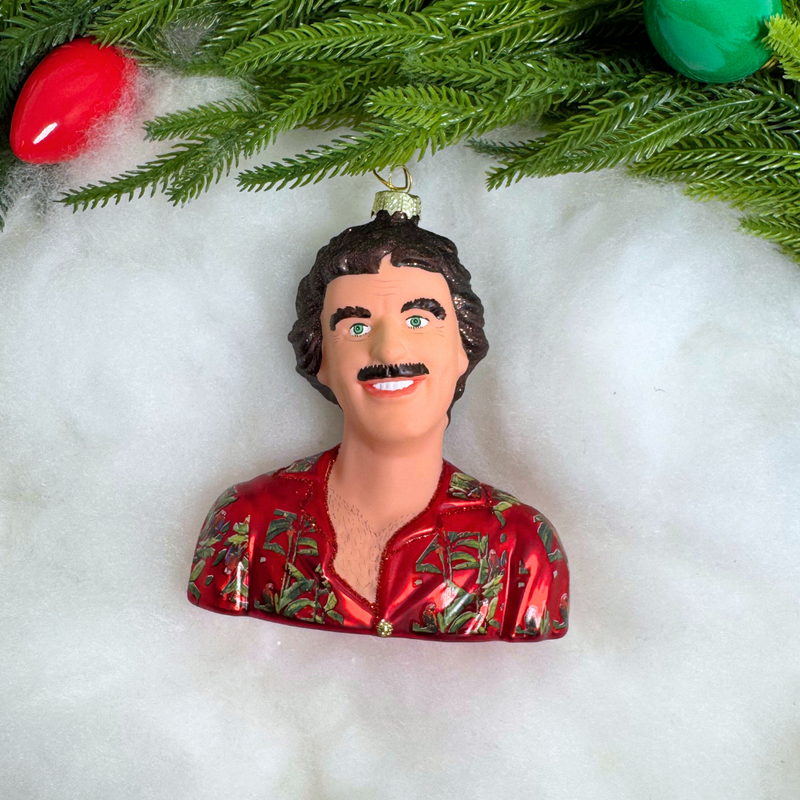 Cody Foster Tom Selleck Ornament