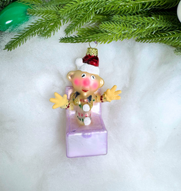 Cody Foster Retro Rudolph Ornament Charlie in the Box