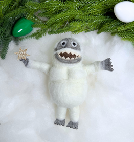 Cody Foster Abominable Snowman Felt Fabric Ornament