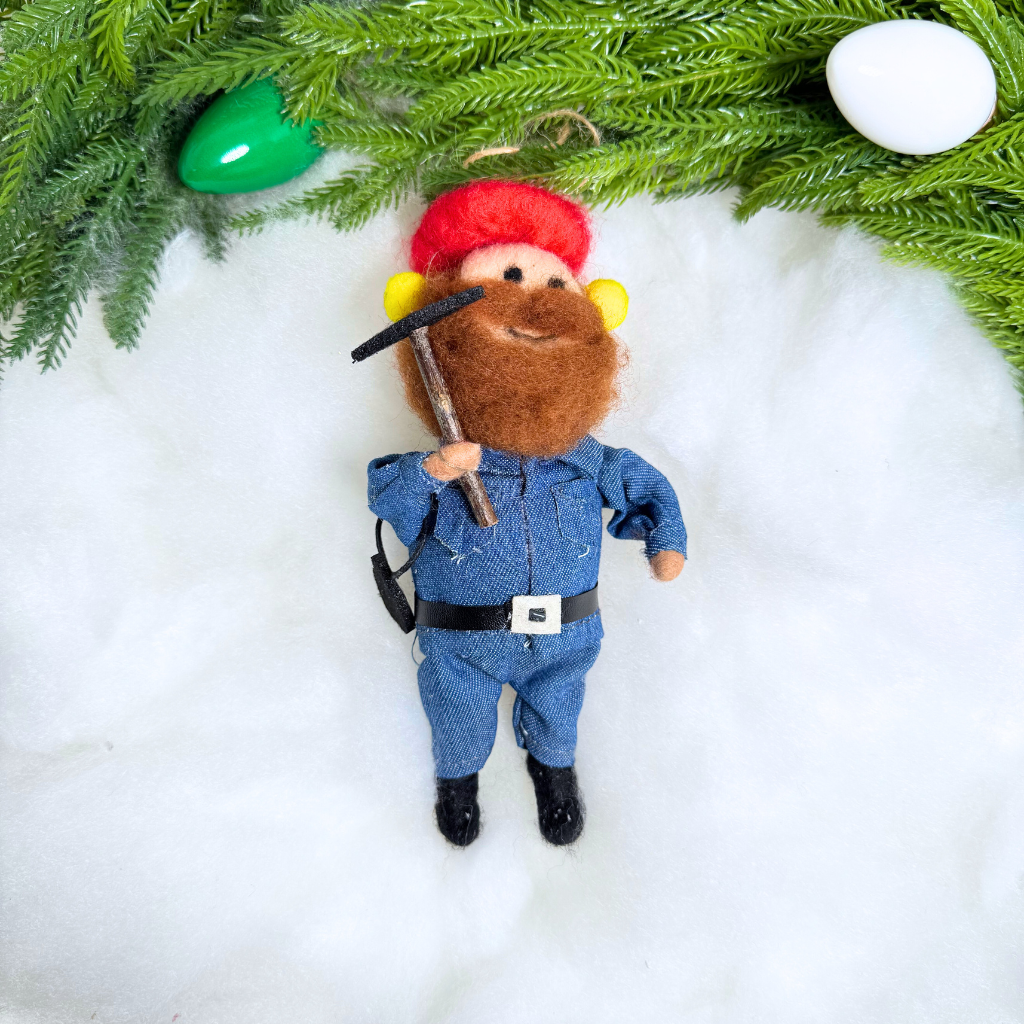 Cody Foster Yukon Cornelius Felt Fabric Ornament