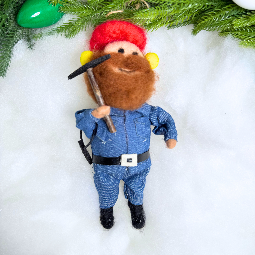 Cody Foster Yukon Cornelius Felt Fabric Ornament