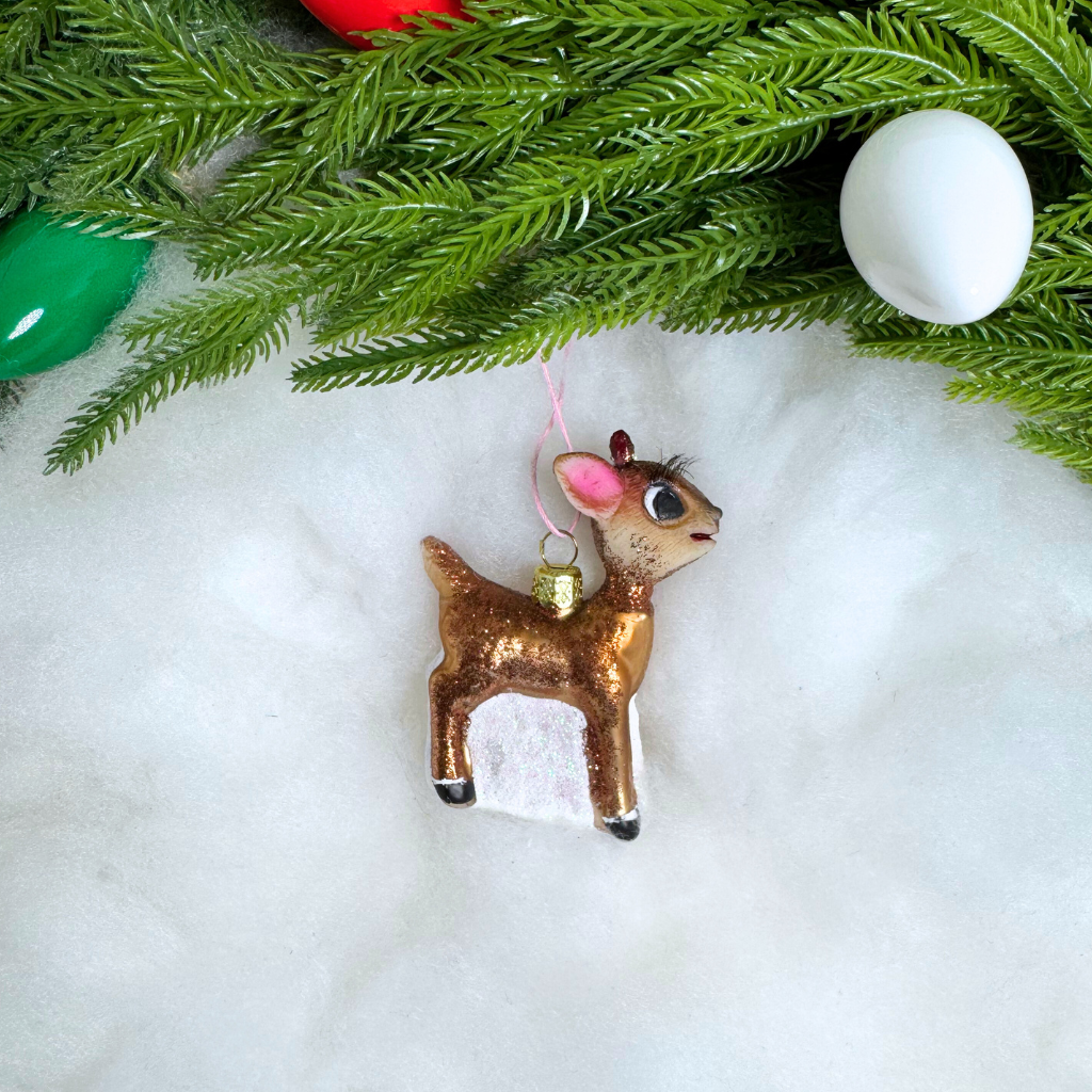 Cody Foster Retro Rudolph Ornament Clarice