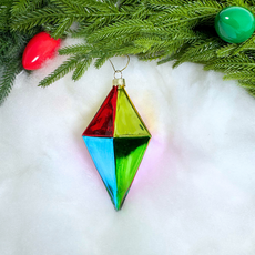 Cody Foster Segmented Tall Diamond Ornament