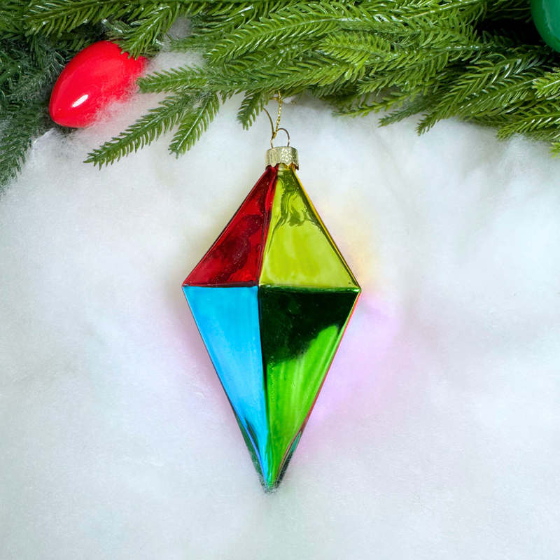Cody Foster Segmented Tall Diamond Ornament