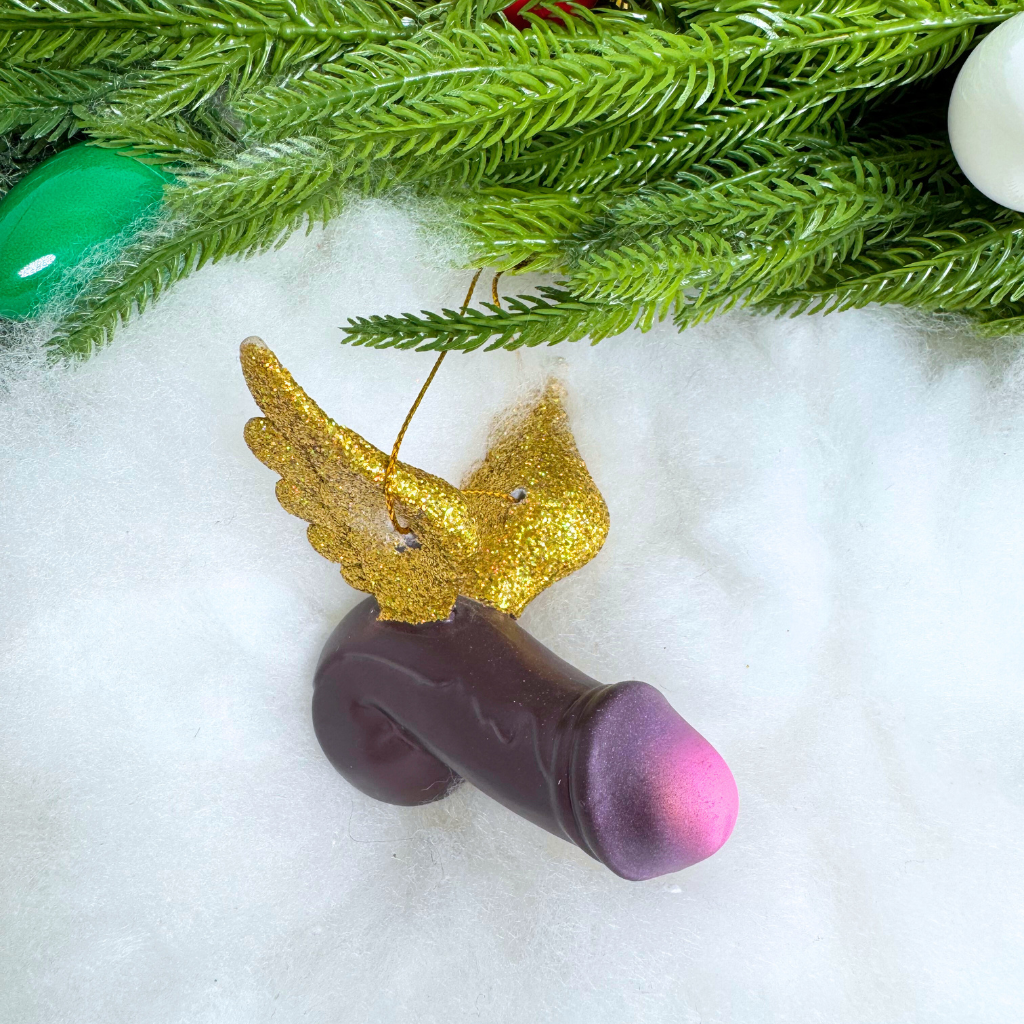 Cody Foster Winged Penis Ornament