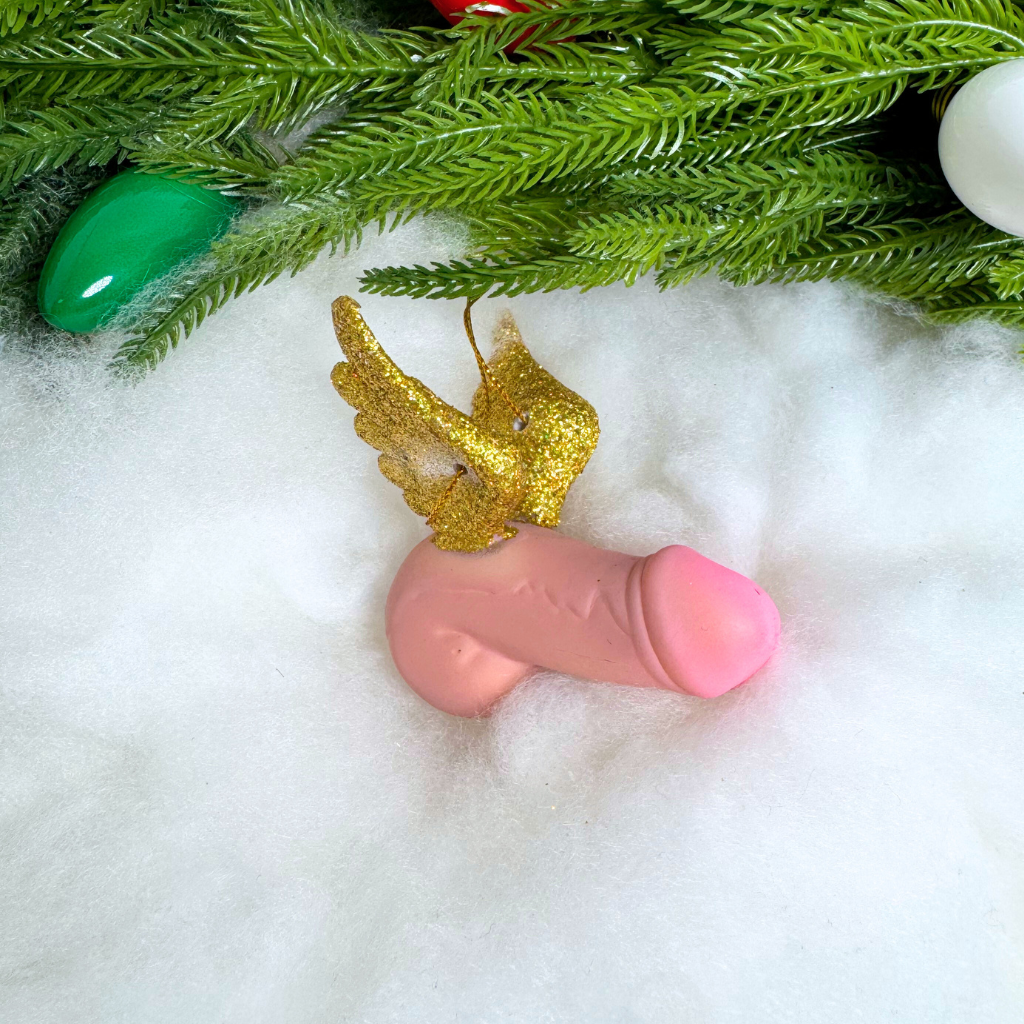 Cody Foster Winged Penis Ornament