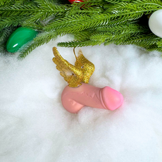 Cody Foster Winged Penis Ornament