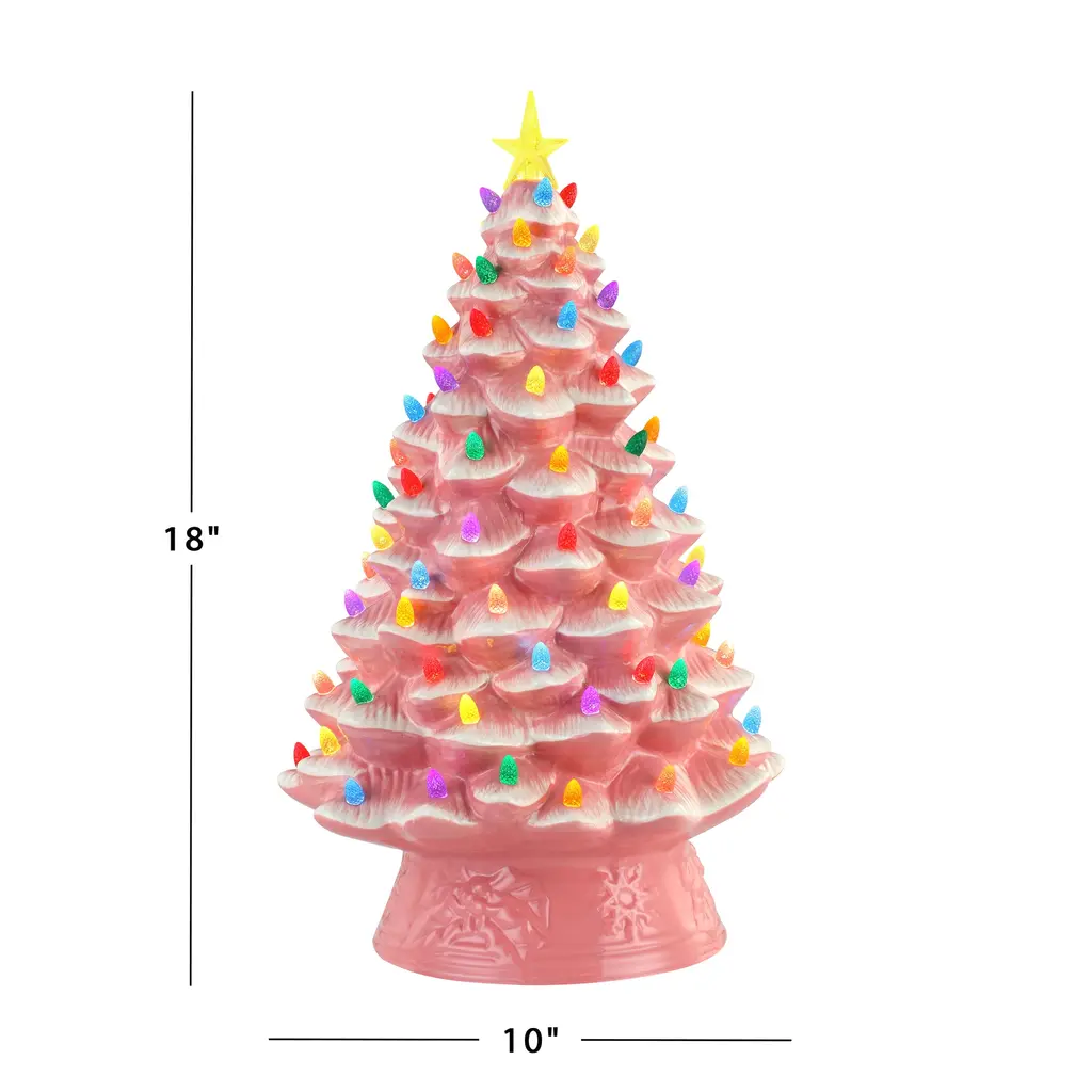 Mr. Christmas 18" Nostalgic Tree - Pink