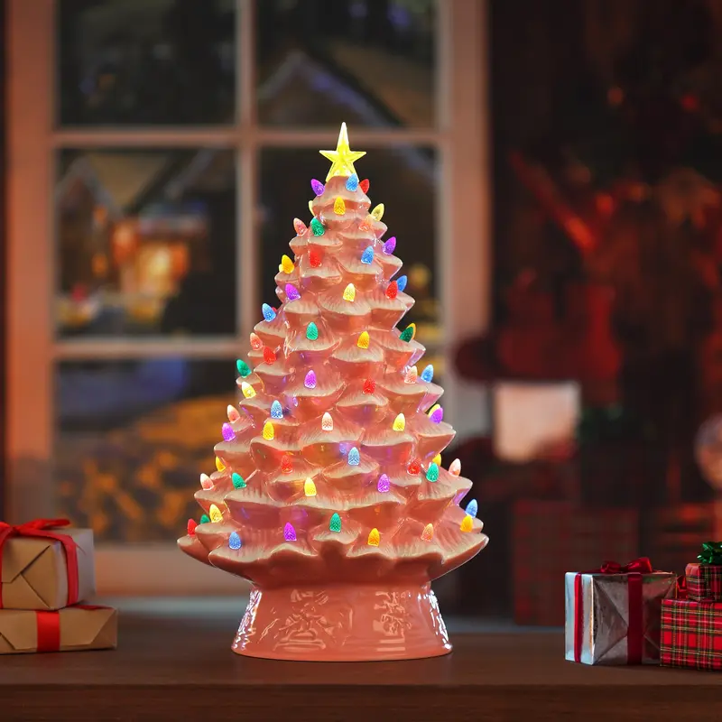 Mr. Christmas 18" Nostalgic Tree - Pink