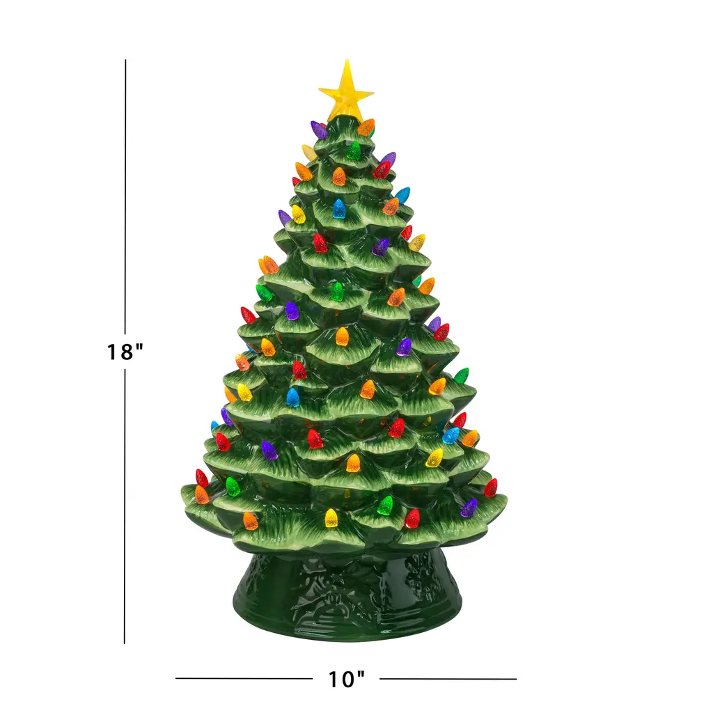 Mr. Christmas 18" Nostalgic Tree - Green