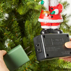 Mr. Christmas 5 in. Goodnight Lights Santa Tree Light Controller