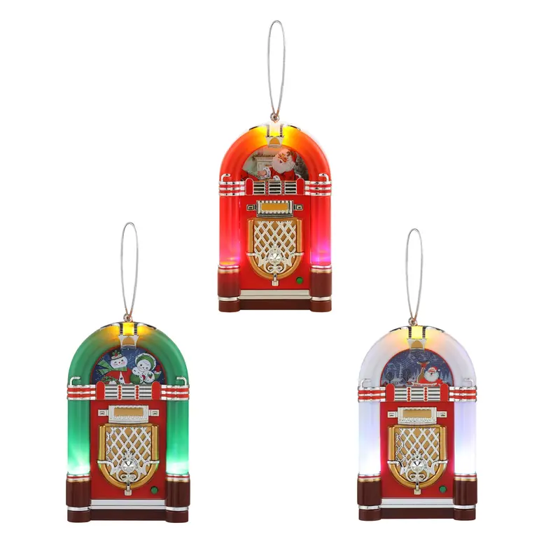 Mr. Christmas Musical Vintage Jukebox Ornament