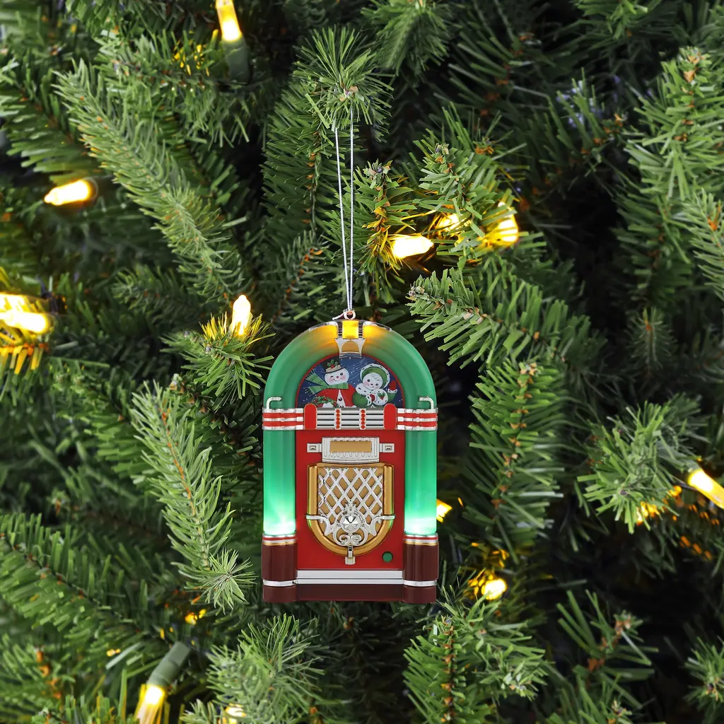 Mr. Christmas Musical Vintage Jukebox Ornament