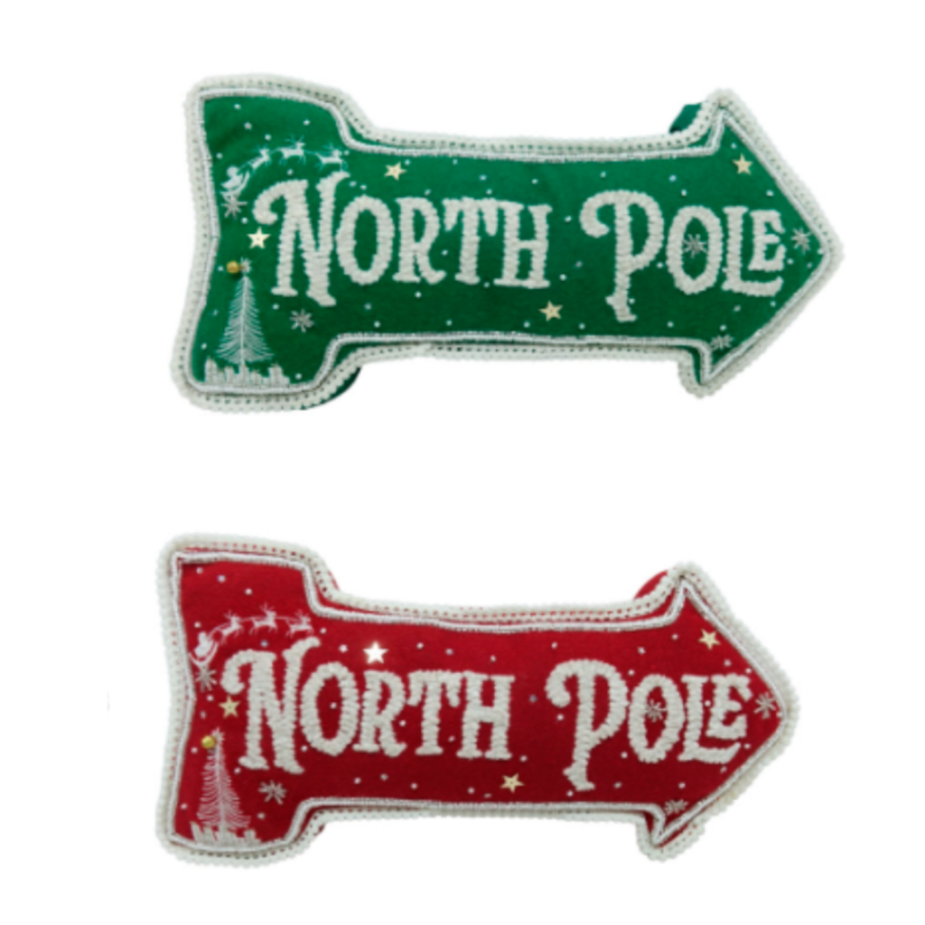 180 Degrees North Pole Pillow 16"