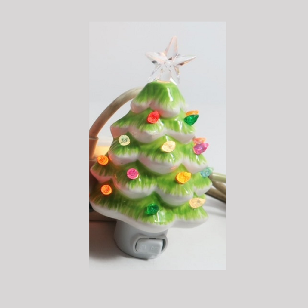 180 Degrees Ceramic Tree Night Light