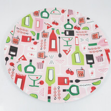 180 Degrees Holiday Cocktail Platter 16"