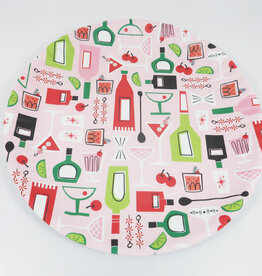 180 Degrees Holiday Cocktail Platter 16"