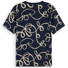 Scotch & Soda - Womenswear All over print regular fit T-s