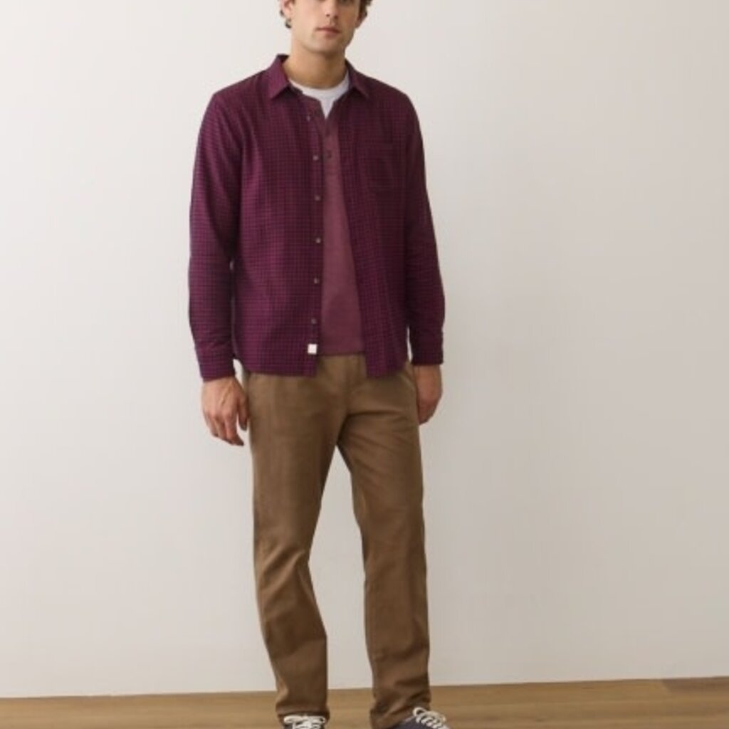Marine Layer Tahoe Flannel Shirt