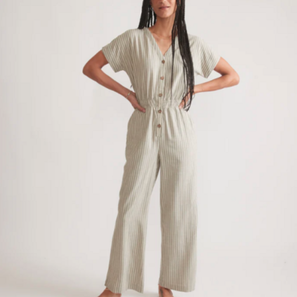 Marine Layer Lia Wide Leg Jumpsuit
