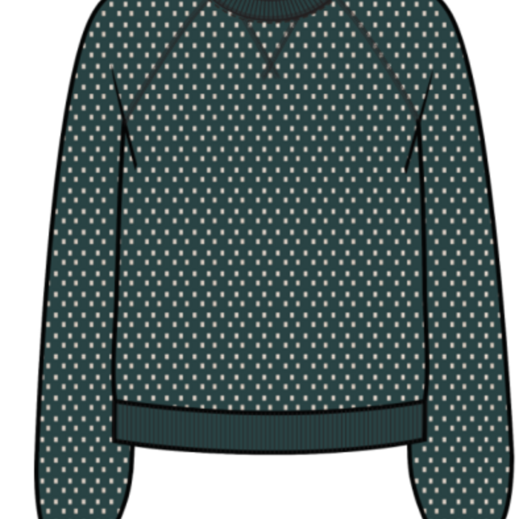 Marine Layer Daisy Textured Raglan