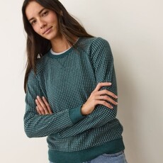 Marine Layer Daisy Textured Raglan