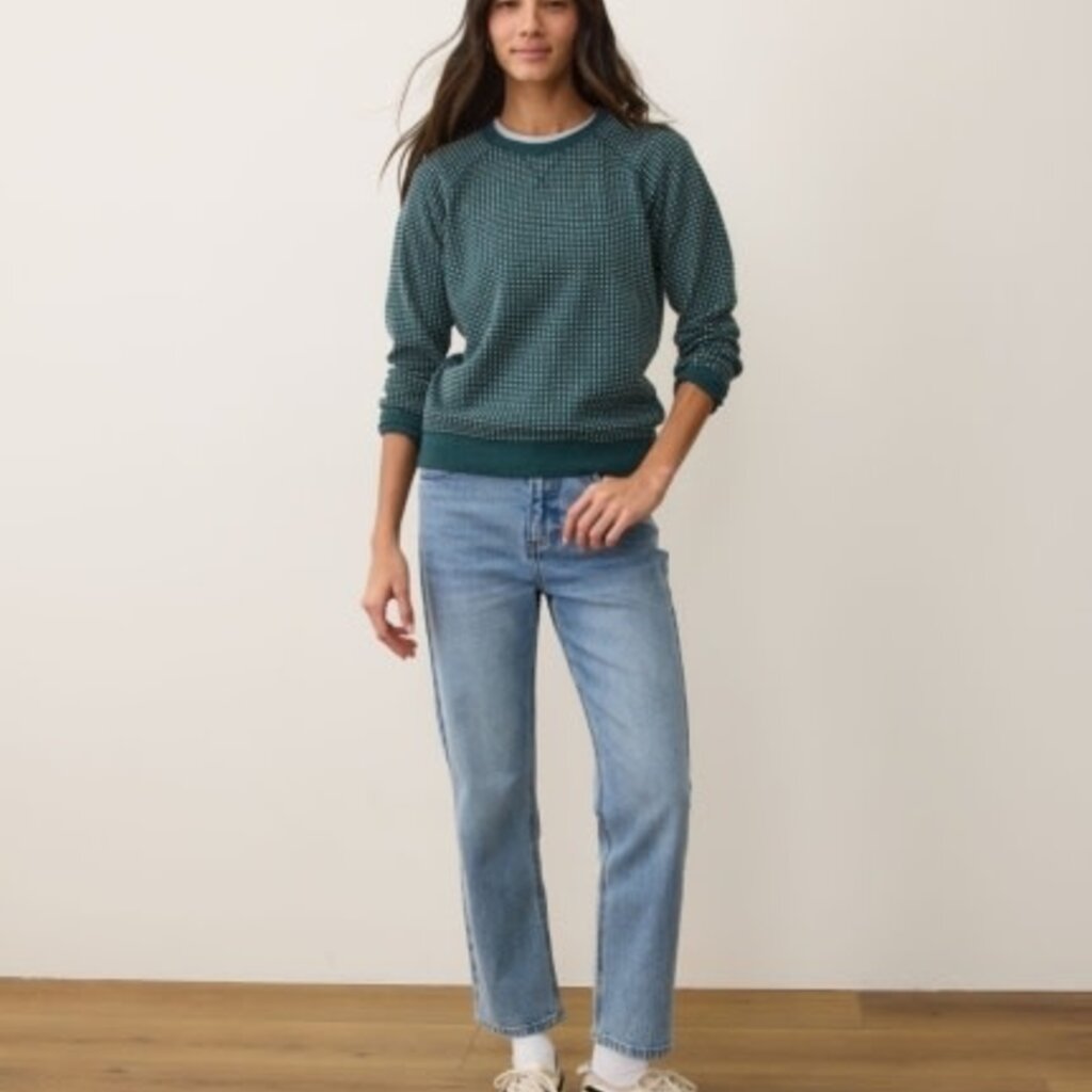 Marine Layer Daisy Textured Raglan