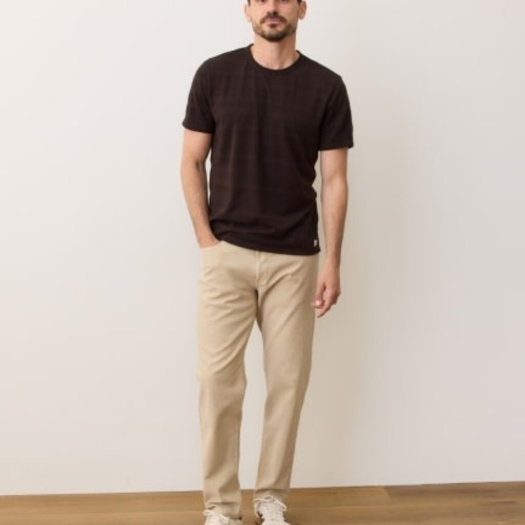 Marine Layer Signature Jacquard Crew Tee