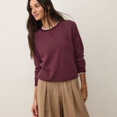 Marine Layer Daisy Textured Raglan
