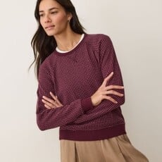 Marine Layer Daisy Textured Raglan