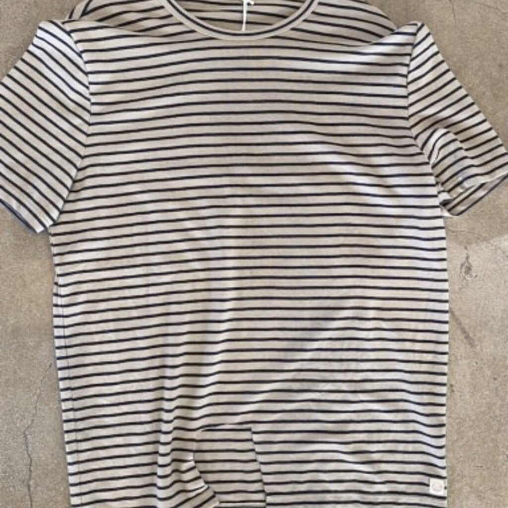 Marine Layer Signature Jacquard Crew Tee