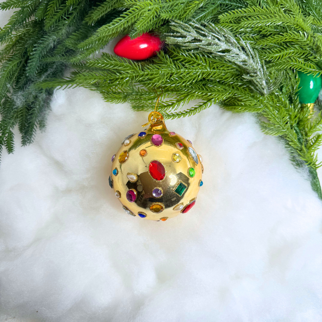 Cody Foster Glittering Magpie Bauble Ornament