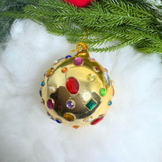 Cody Foster Glittering Magpie Bauble Ornament