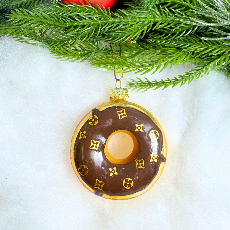 Cody Foster SMALL Fashion House Donut Ornament