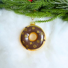 Cody Foster SMALL Fashion House Donut Ornament
