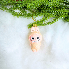Cody Foster 1.25" Labubu Fuzzy Monster Ornament