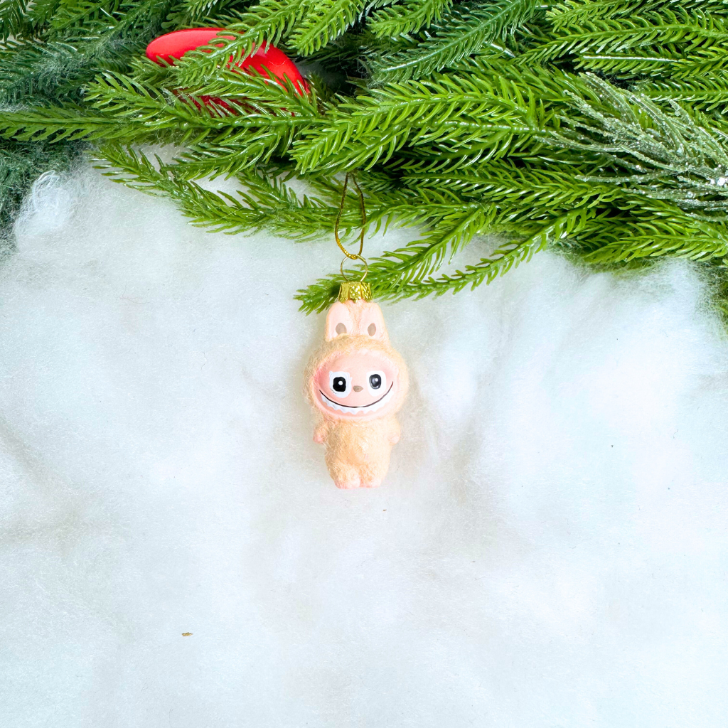 Cody Foster 1.25" Labubu Fuzzy Monster Ornament
