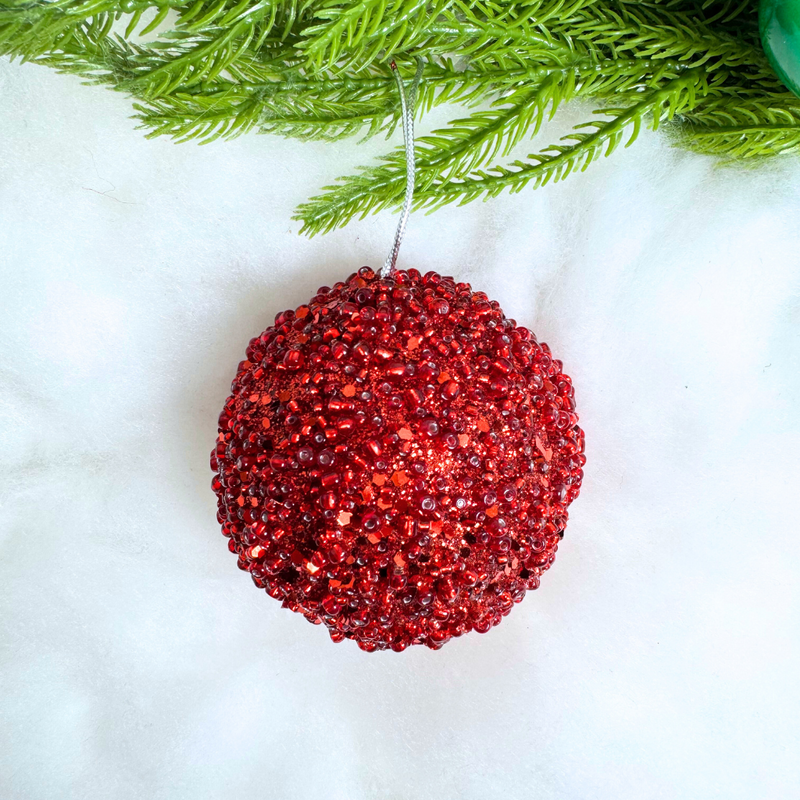 Cody Foster Glitter Bauble Ornament